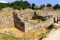 Walls in Troy, the legendary town of Homer